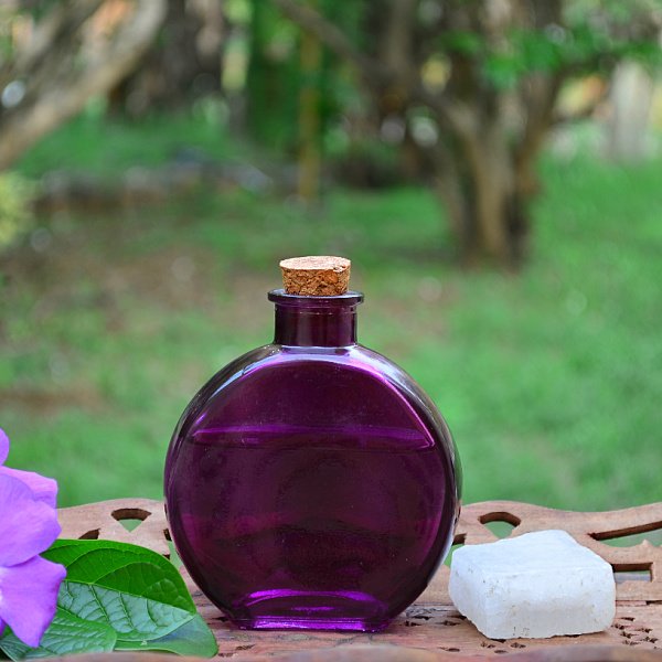 Alum mixed with water for a gentle mouth rinse for canker sores