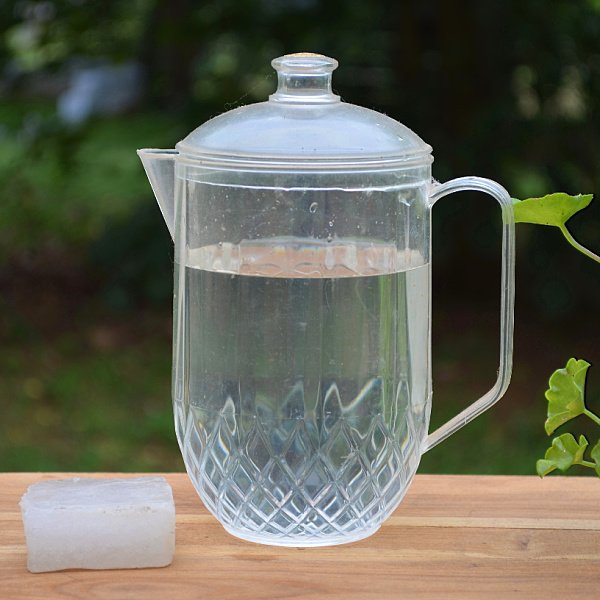 Demonstration of water clearing after adding alum (coagulation)