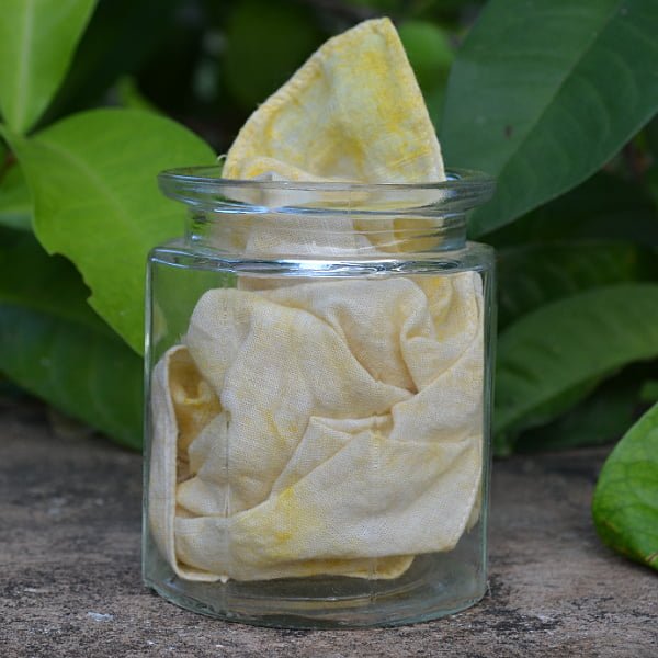 turmeric cloth for skin care