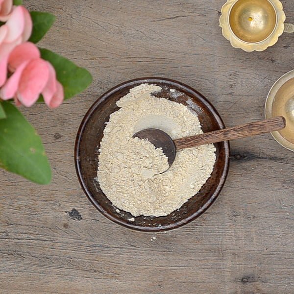 homemade bath powder for glowing skin