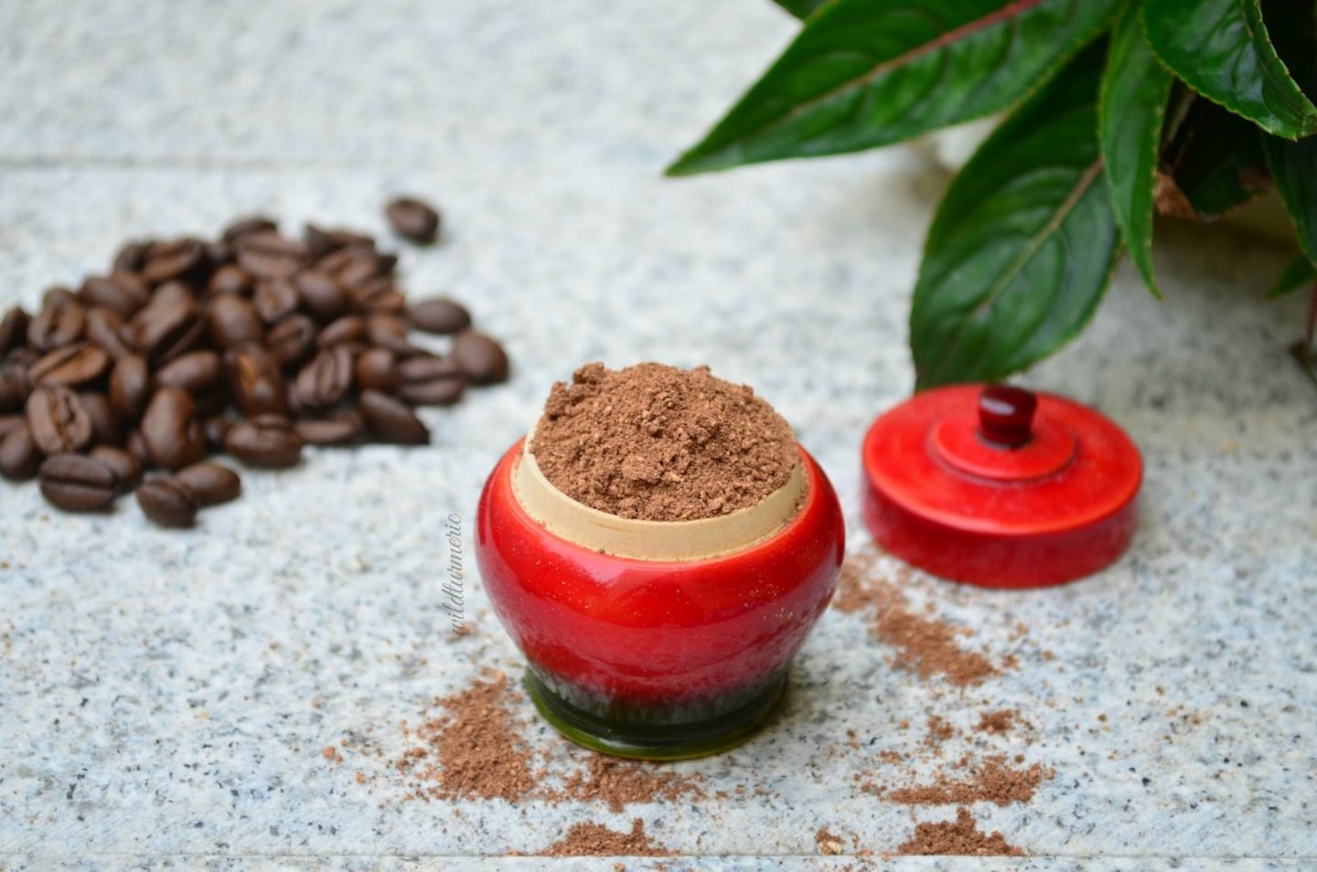 coffee and coconut oil scrub recipe